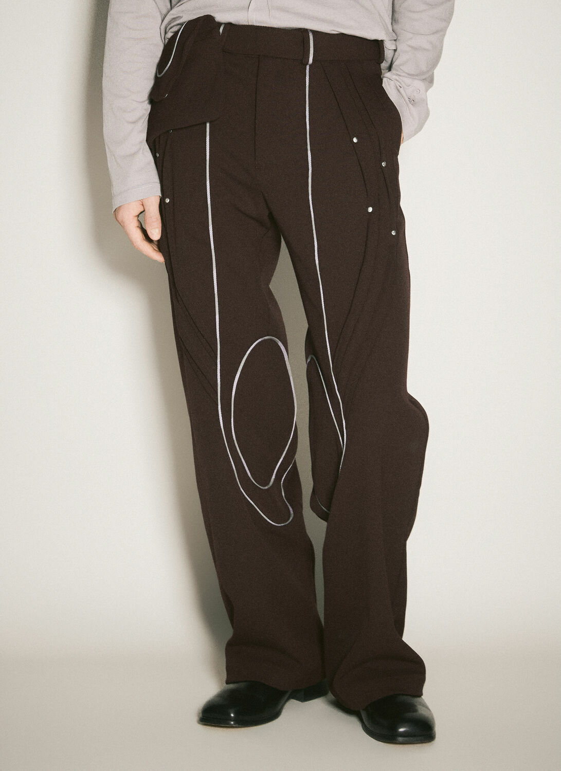 裾上げ済　KIKO KOSTADINOV  CHALICE TROUSER Kiko Kostadinov Chalice Pants Kiko Kostadinov