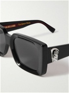 Cutler and Gross - The Great Frog Reaper Square-Frame Acetate Sunglasses
