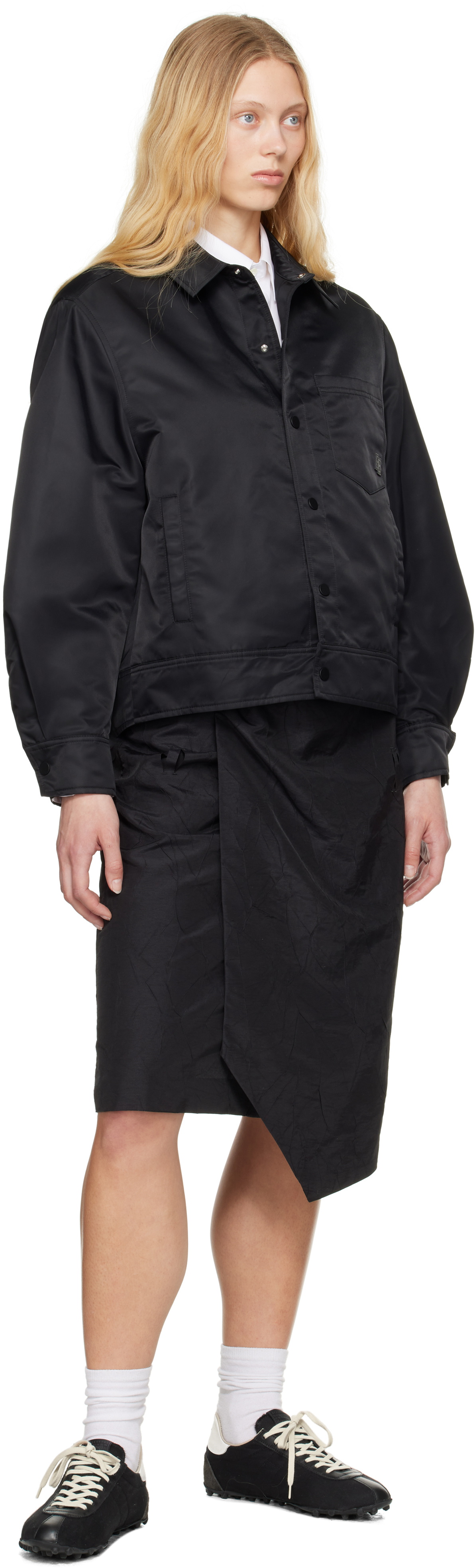 ADER error Black Sig; TRS Tag 02 Jacket