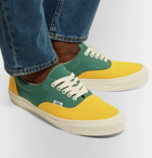 Vans - OG Era LX Colour-Block Canvas Sneakers - Yellow