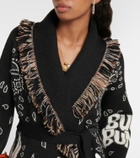 Alanui - x Looney Tunes Bugs Bunny virgin wool cardigan
