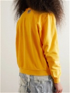 Gallery Dept. - Reversible Printed Cotton-Jersey Sweater - Yellow