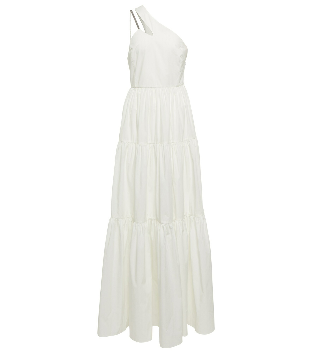 Brunello Cucinelli - Embellished one-shoulder maxi dress