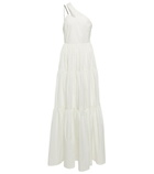 Brunello Cucinelli - Embellished one-shoulder maxi dress