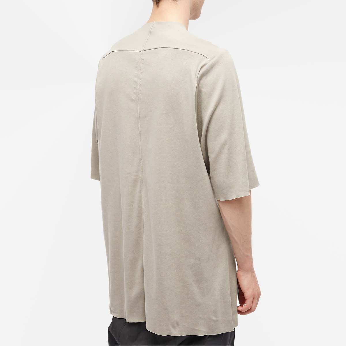 Rick Owens Men's Luxor T-Shirt in Pearl Rick Owens