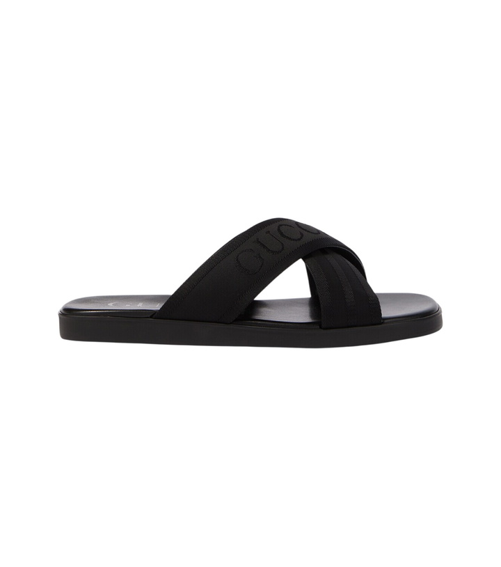 Photo: Gucci Logo jacquard sandals