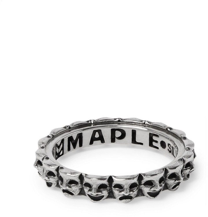 Photo: MAPLE - Laugh Now Cry Later Sterling Silver Ring - Silver