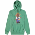 MARKET Men's Botanical Bear Hoody in Eden