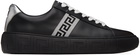 Versace Black Greca Sneakers