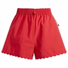 Cecilie Bahnsen Women's Blossom Shorts in Red