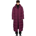 Balenciaga Pink Down Oversized Puffer Coat