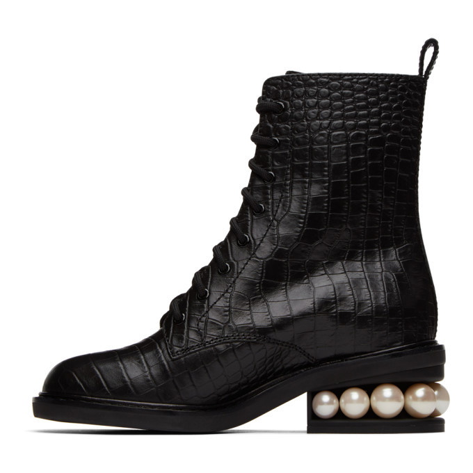 Nicholas kirkwood boots store pearl