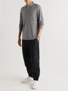 Faherty - Cloud Striped Pima Cotton and Modal-Blend Polo Shirt - Gray