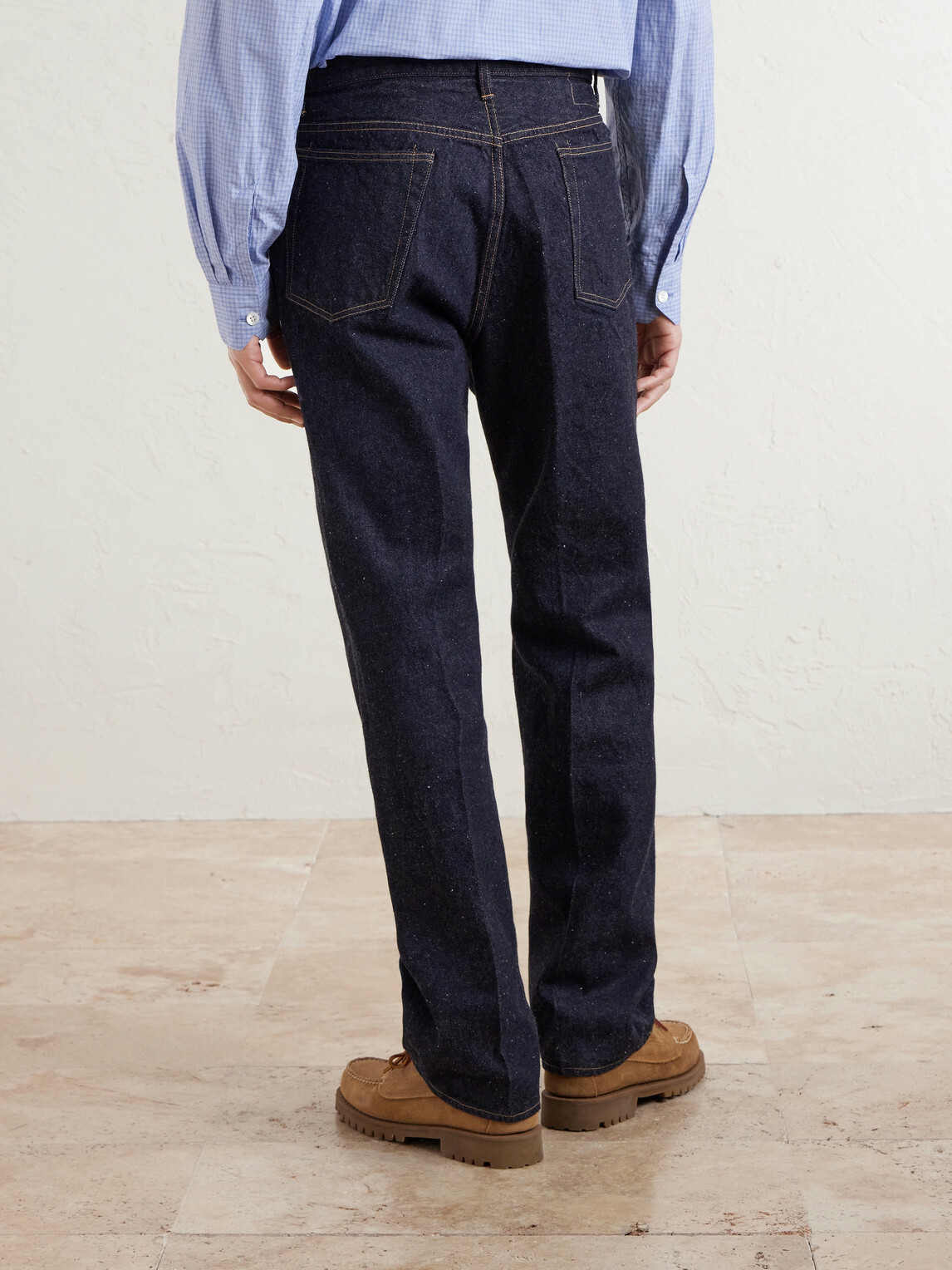Kaptain Sunshine - Skate Straight-Leg Selvedge Jeans - Blue