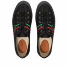 Gucci Men's Tortuga Logo Sneakers in Black