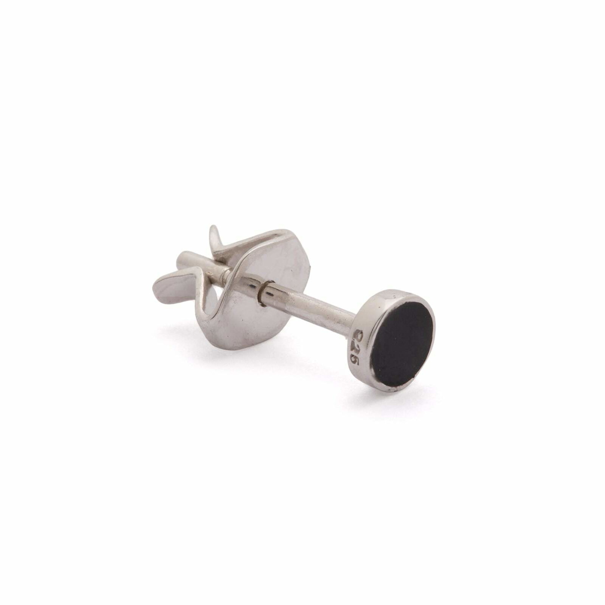 Miansai Men's Osiris Single Stud Earring in Black 