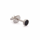 Miansai Men's Osiris Single Stud Earring in Black 