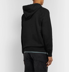 Billionaire Boys Club - Appliquéd Loopback Cotton-Jersey Hoodie - Black