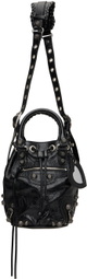 Balenciaga Black S 'Le Cagole' Bucket Bag