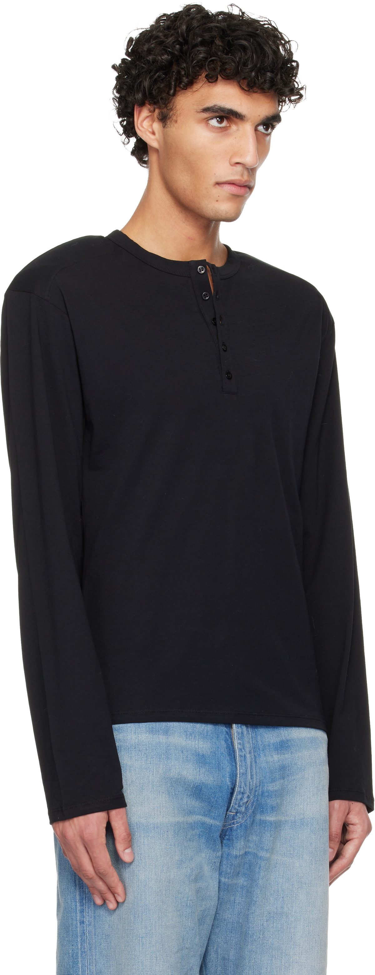 Paloma Wool Black Ryno B Henley
