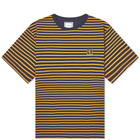 Wooyoungmi Back Logo Stripe Tee
