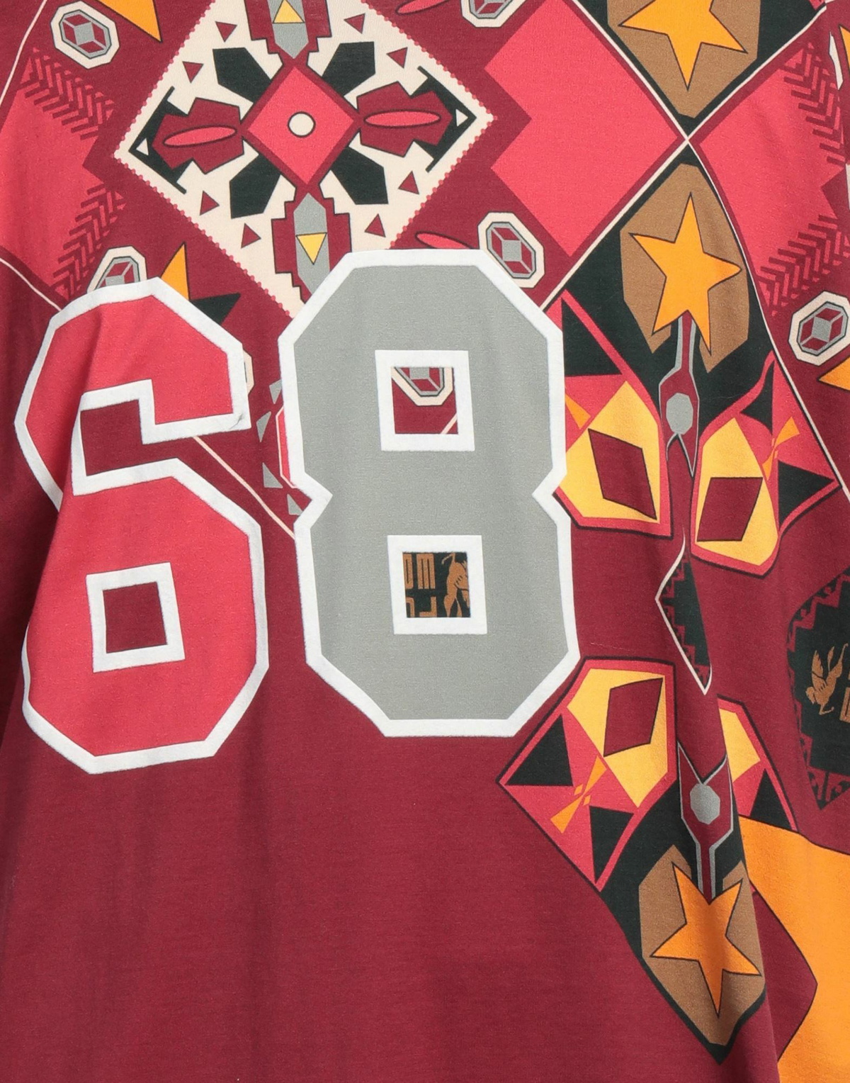 Etro Mens T-shirt Burgundy