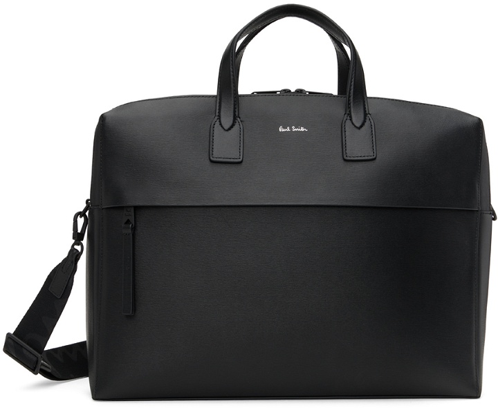 Photo: Paul Smith Black Two-Compartment Briefcase