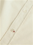 Oliver Spencer - Brook Button-Down Collar Cotton-Corduroy Shirt - White