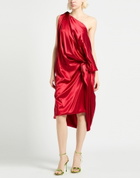 Dries Van Noten Womens Midi dress in Red