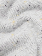 Inis Meáin - Town Merino Wool and Cashmere-Blend Cardigan - Gray
