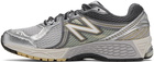 New Balance Gray 860V2 Sneakers