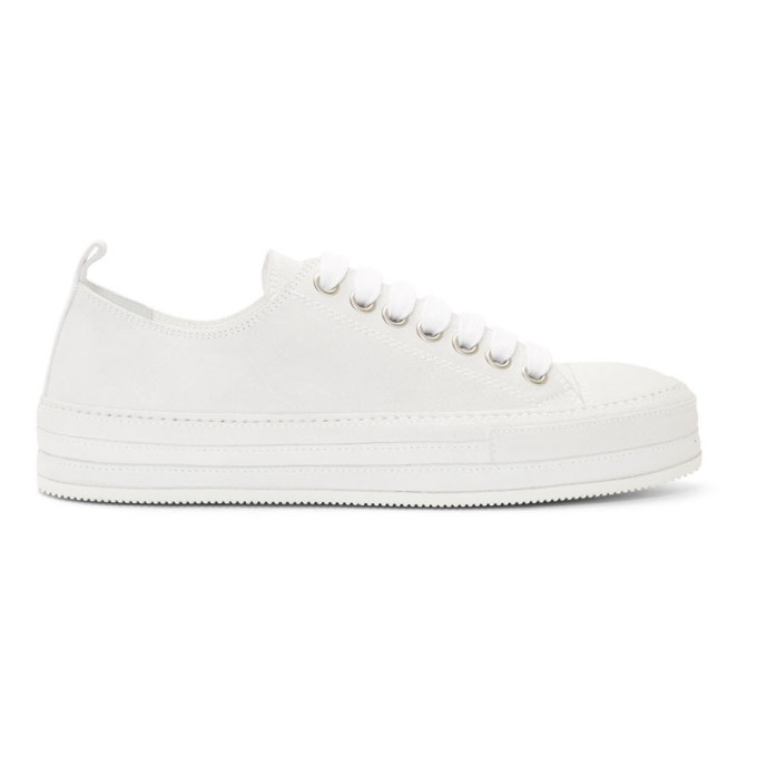 Photo: Ann Demeulemeester Off-White Nubuck Sneakers