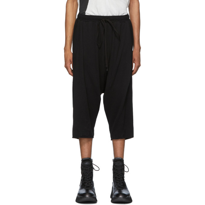 Urban Tailored Terry Lounge Pants, Black