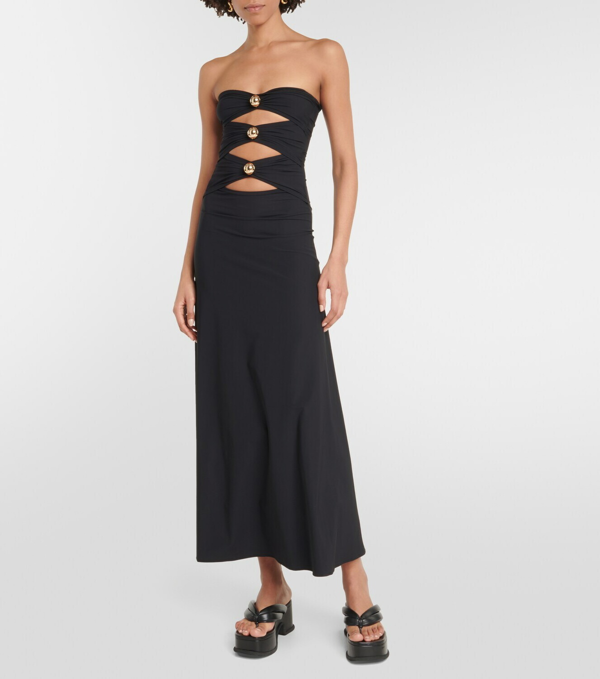 Dodo Bar Or Jennifer strapless maxi dress Dodo Bar Or