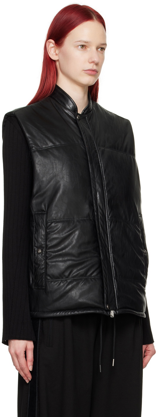 Youth Black Reversible Vest