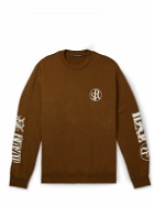 Total Luxury Spa - Printed Cotton-Jersey Sweatshirt - Brown