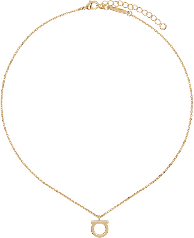 Photo: Ferragamo Gold Gancio Necklace