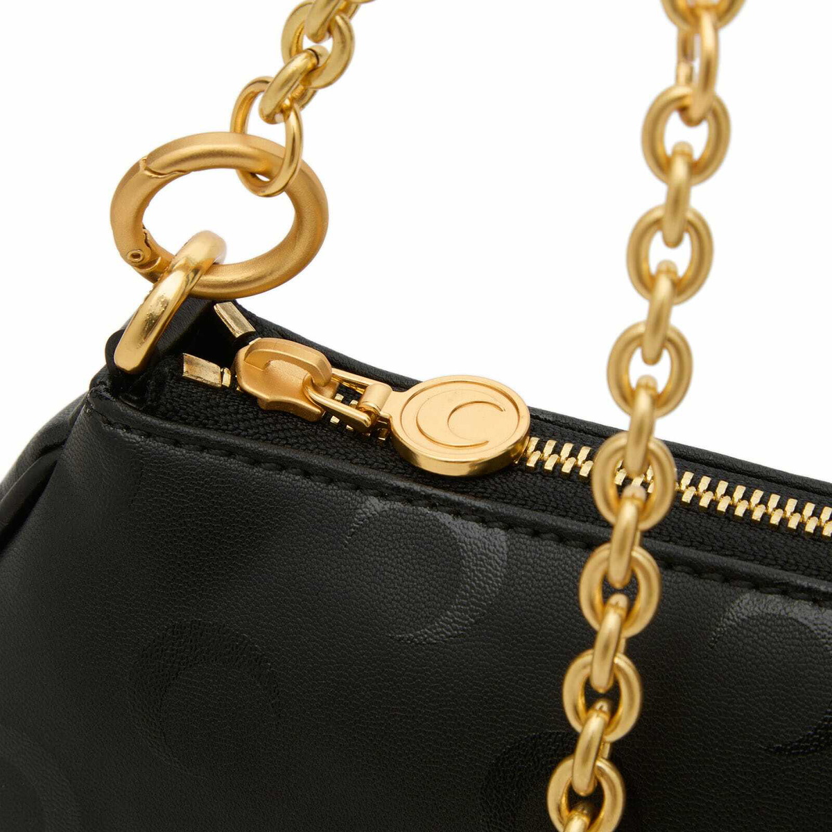 Marine Serre Women's Moon Canvas Bag in Black 