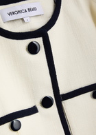 Veronica Beard Beale Cotton-blend Jacket Cream