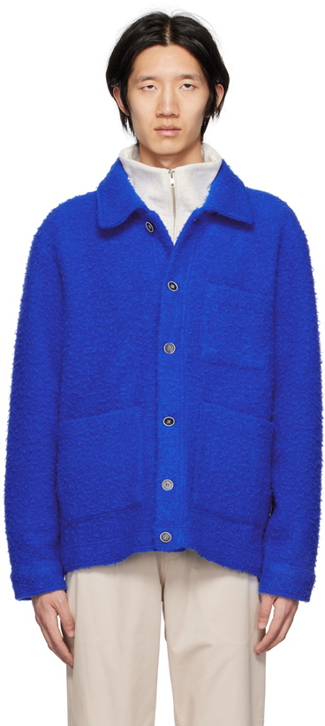 Photo: NN07 Blue Olav Jacket