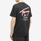 Tommy Jeans Men's 3D Signature T-Shirt in Black