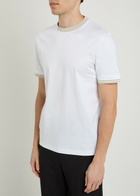 Boss Tessler Cotton T-shirt White