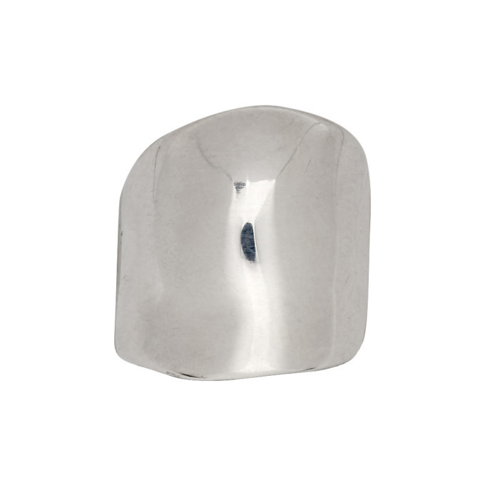 Faris Silver Small Bubble Ear Cuff