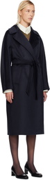 Weekend Max Mara Navy Resina Coat