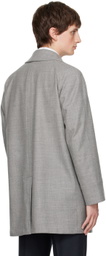 Ring Jacket Gray Driving Coat