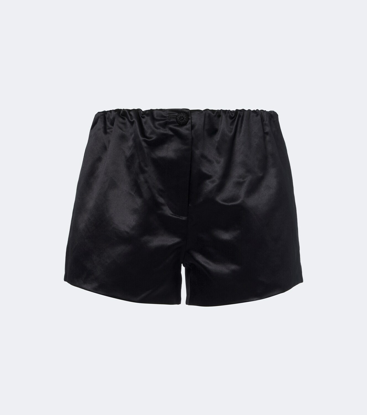 Posse Verity cotton and silk satin shorts