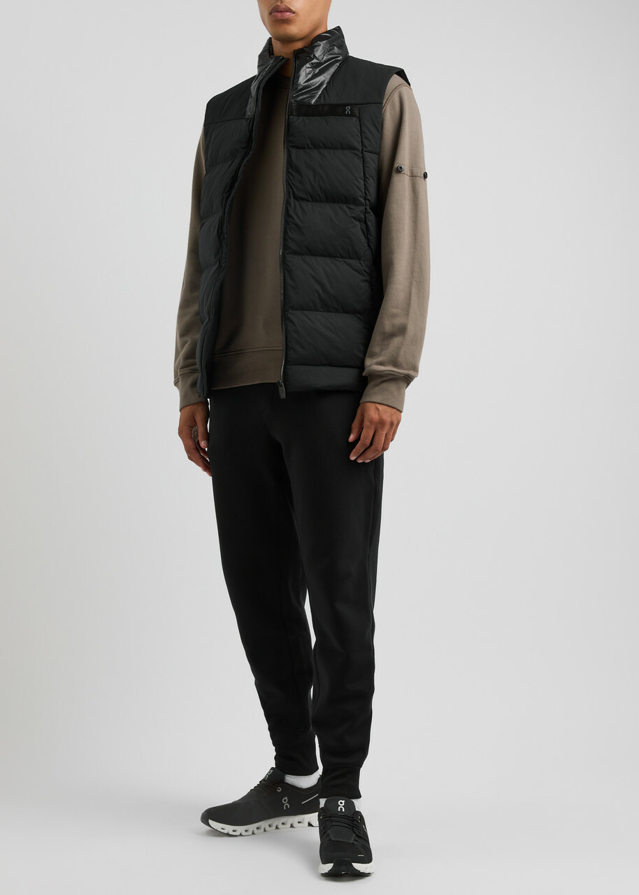 ON Challenger Quilted Shell Gilet Black