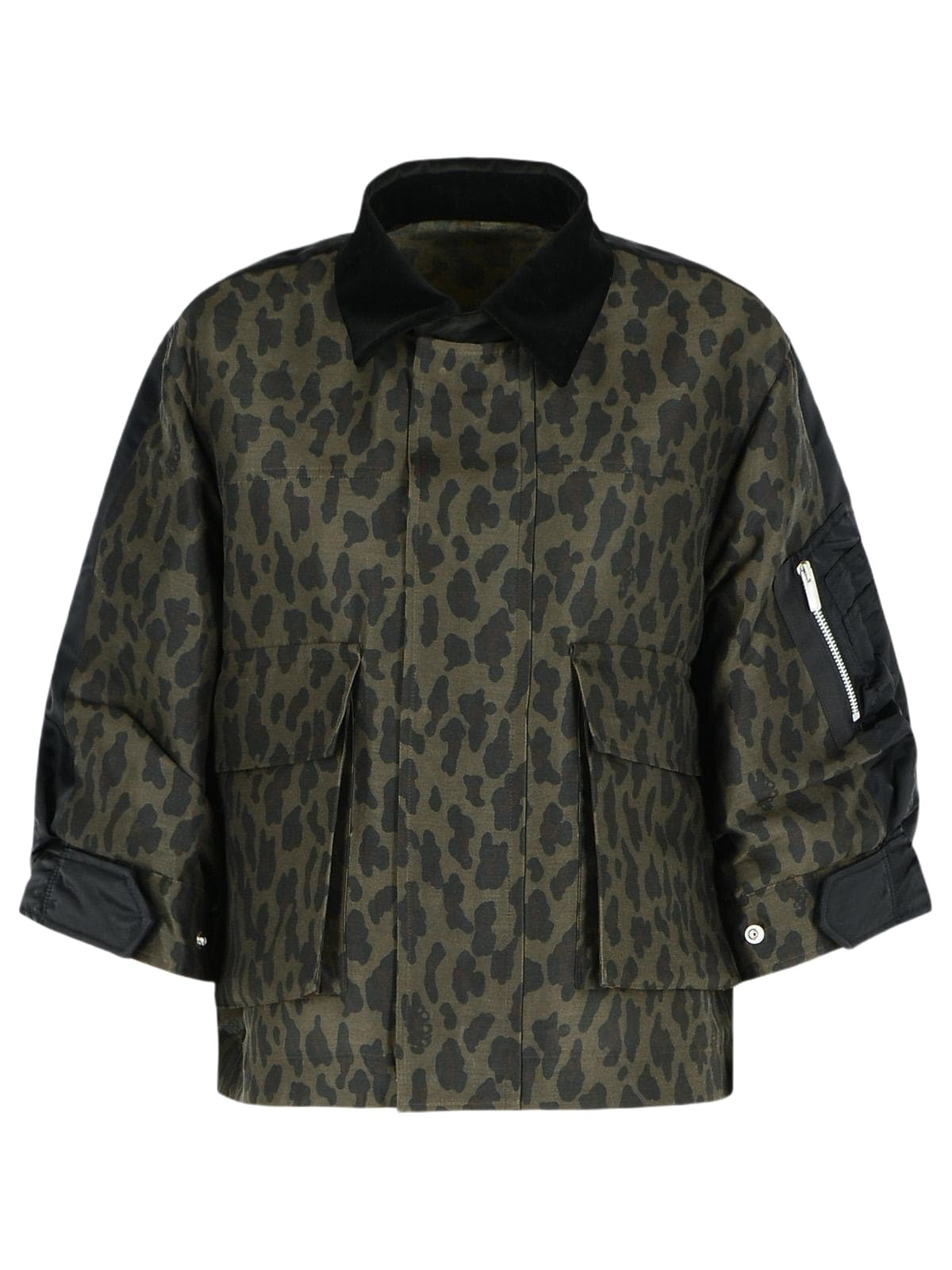 sacai / ACRONYM CROP JACKET 