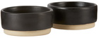 FRAMA Black Small Otto Bowl Set