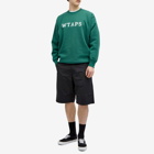 WTAPS Men's 03 Crew Neck Sweatshirt in Green